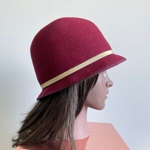 Kinfolk wool cloche hat